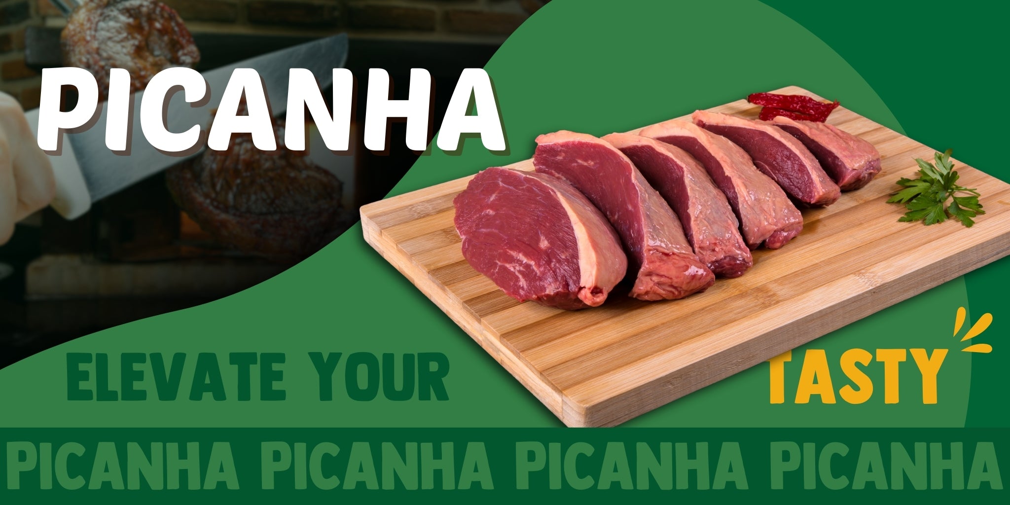Apple - pichana  USDA Choice Beef Picanha