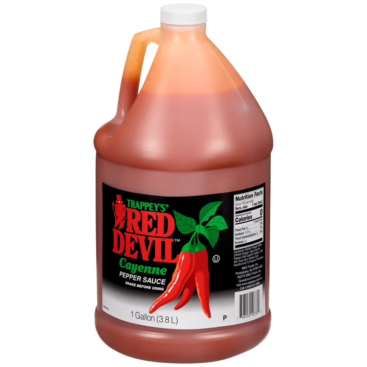 Red Devil Hot Sauce 128floz – Seabra Foods Online