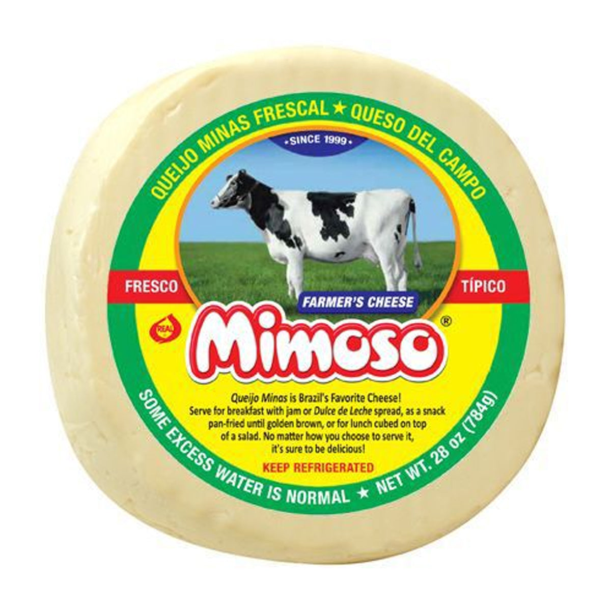 Mimoso large minas frescal cheese 28oz – Seabra Foods Online