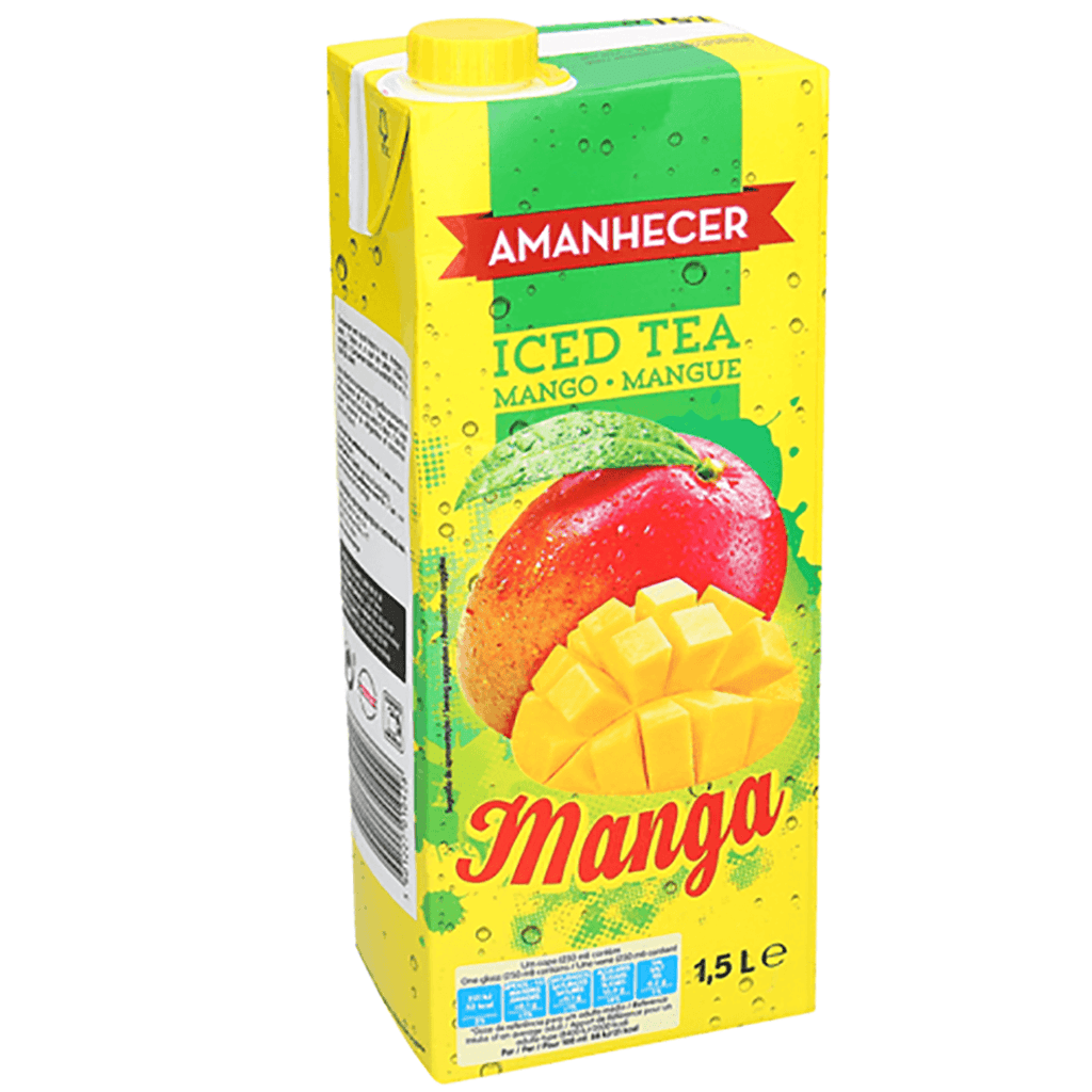 Amanhecer Mango Ice Tea 1.5l - Seabra Foods Online
