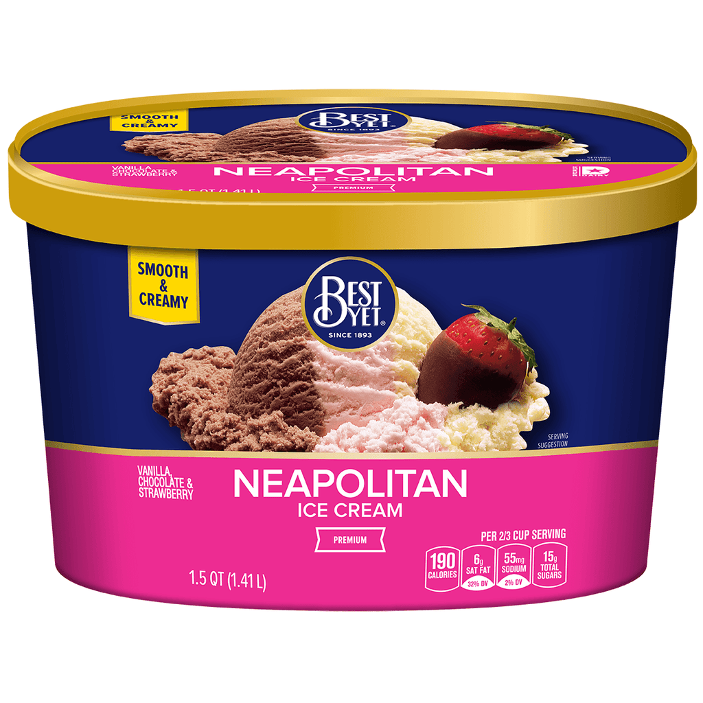 Best Yet Neopolitan Ice Cream - Seabra Foods Online