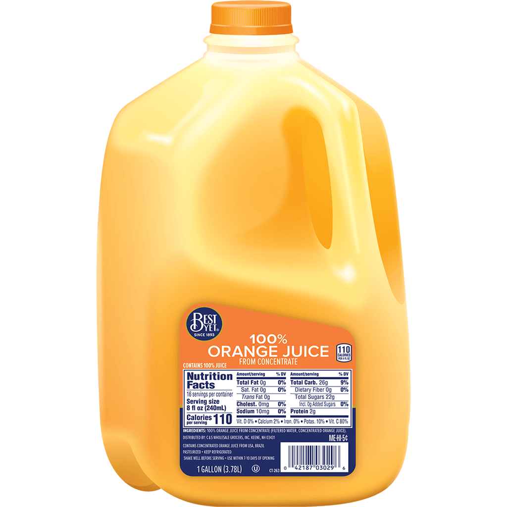 Best Yet Orange Juice - Seabra Foods Online