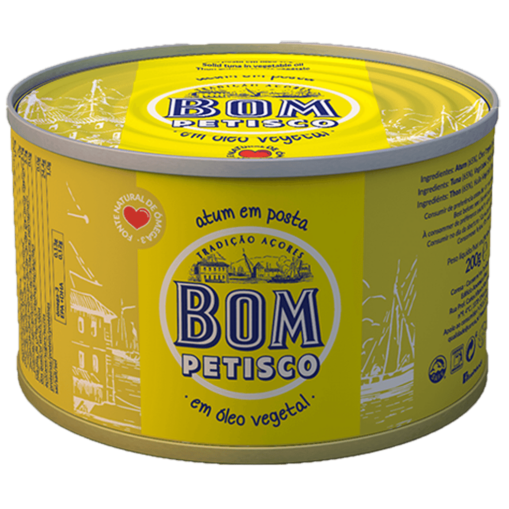 Bom Petisco Tuna in Vegetable Oil 7.05oz - Seabra Foods Online