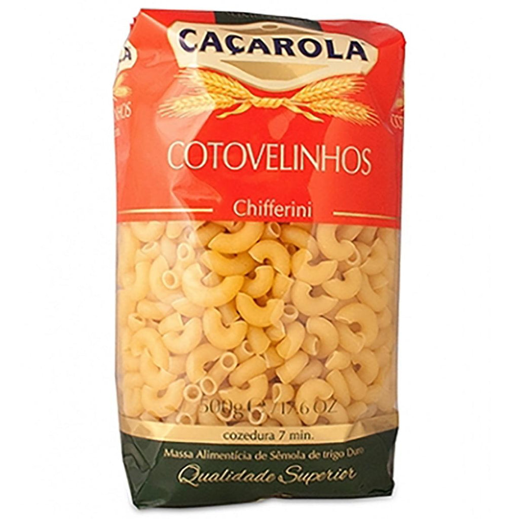 Cacarola Cotovelinhos 500g - Seabra Foods Online