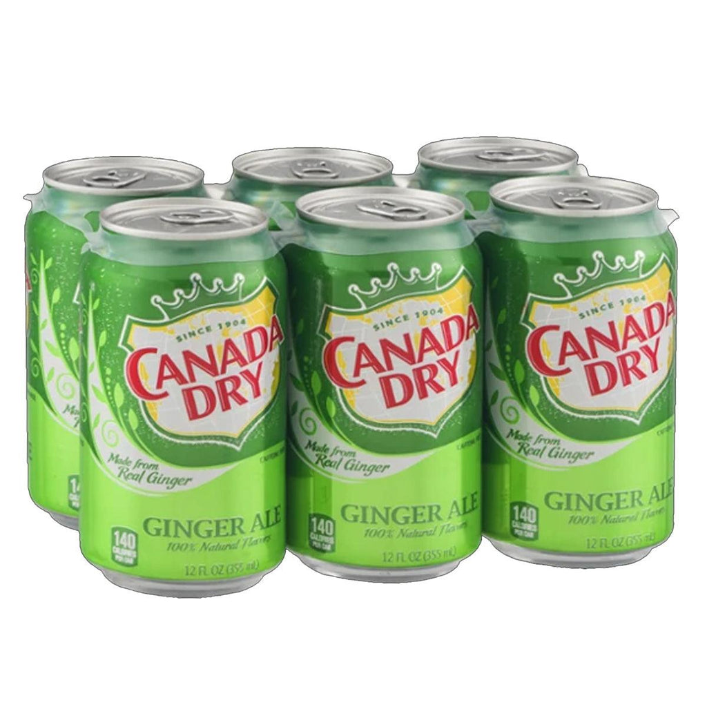 Canada Dry Soda Can 6PK - Seabra Foods Online