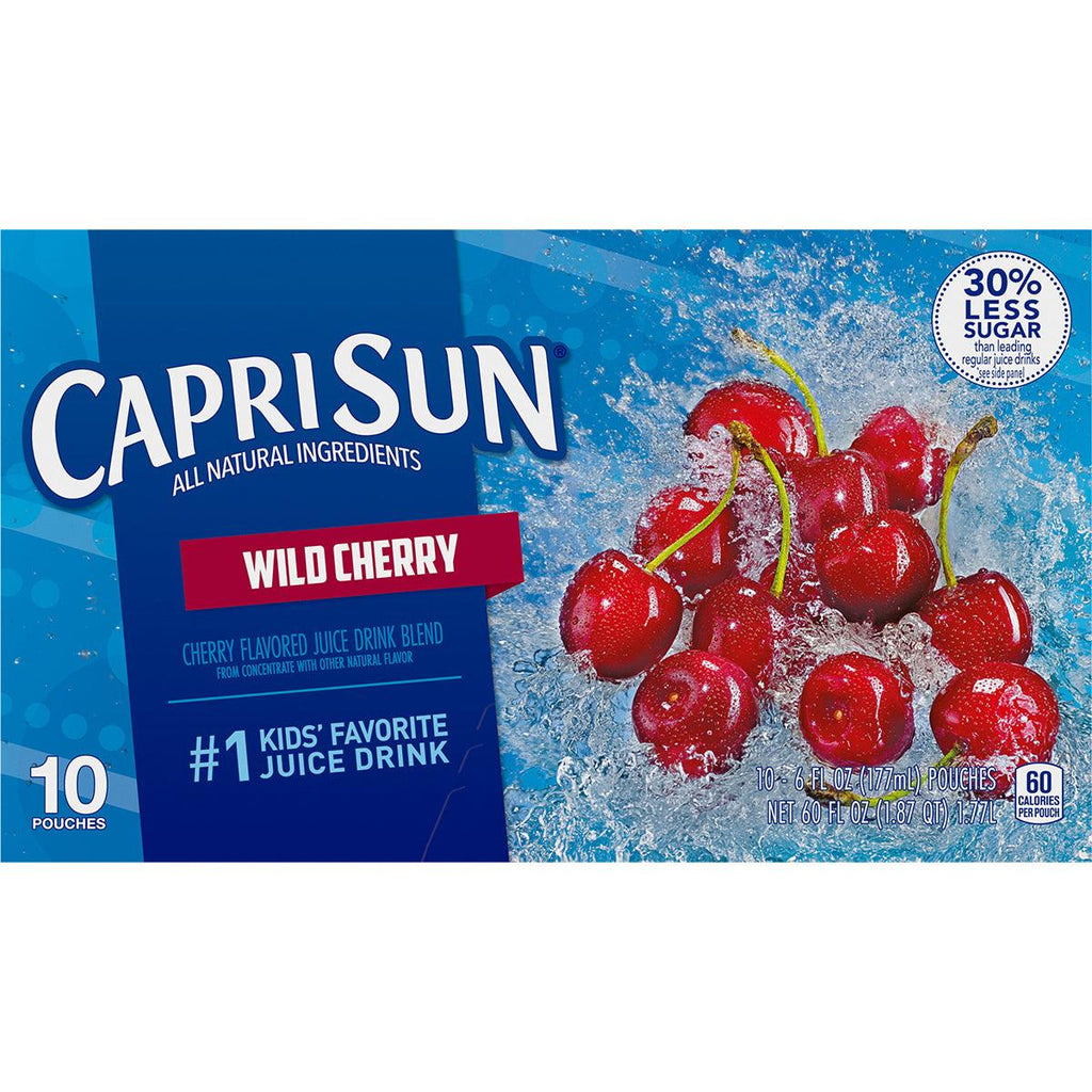 Capri Sun Wild Cherry 10pk - Seabra Foods Online