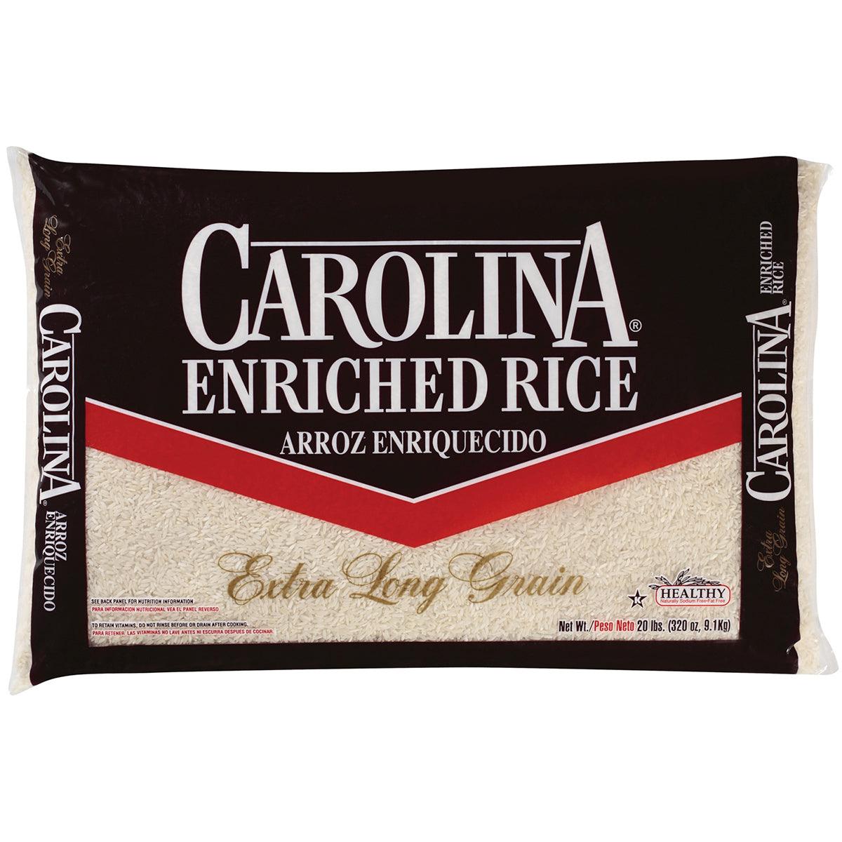 Carolina Long Grain Rice 20 lb – Seabra Foods Online