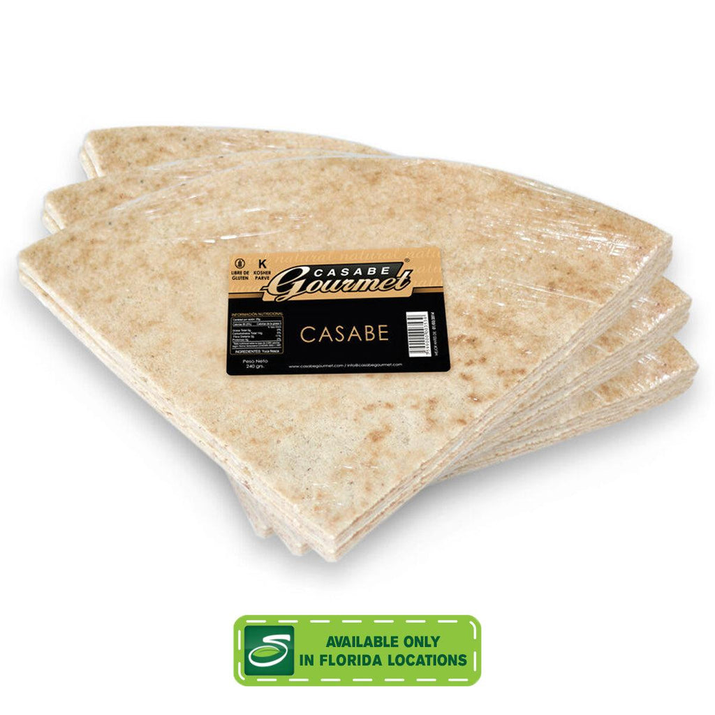 Cassava Flat Bread 7.76oz - Seabra Foods Online