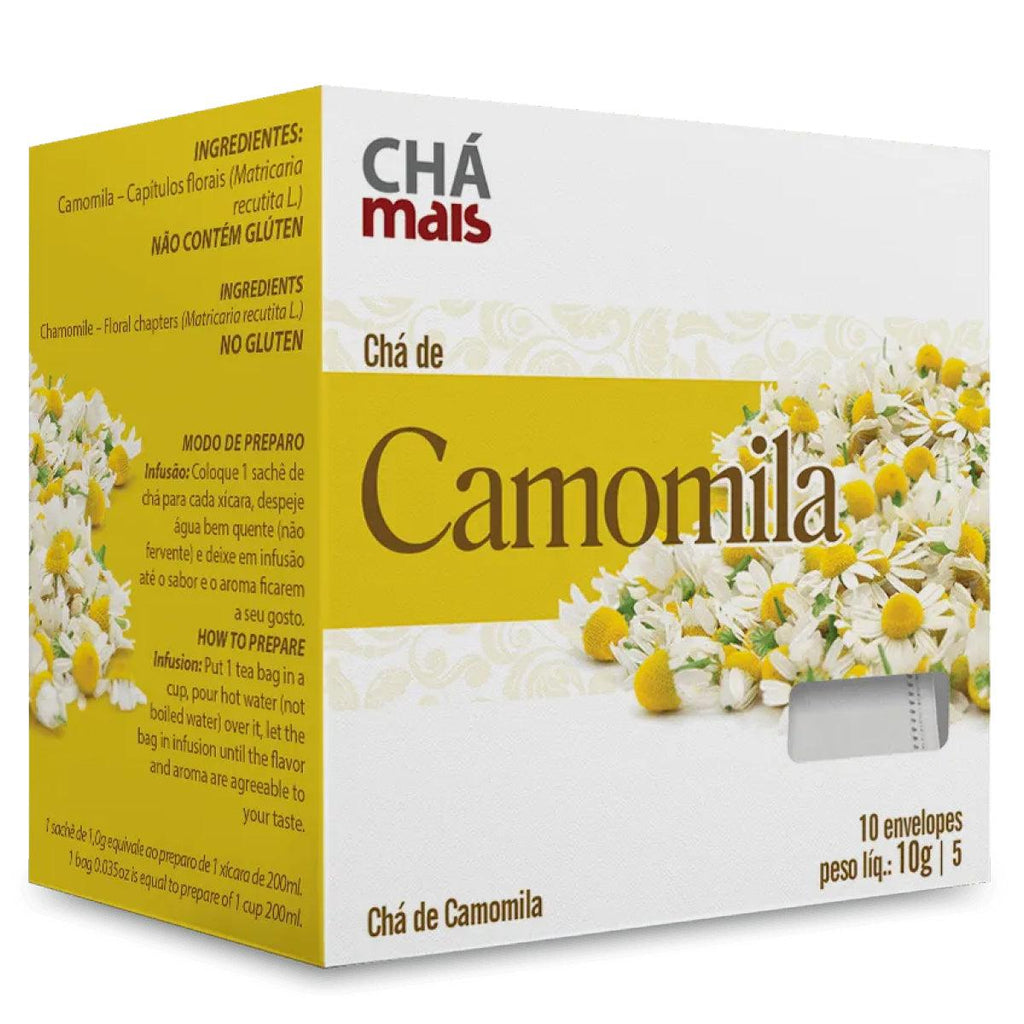 Cha Mais Camomila 10g - Seabra Foods Online