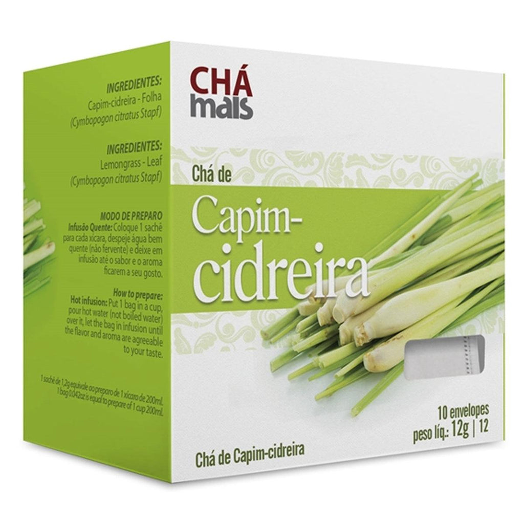 Cha Mais Capim Cidreira 10g - Seabra Foods Online