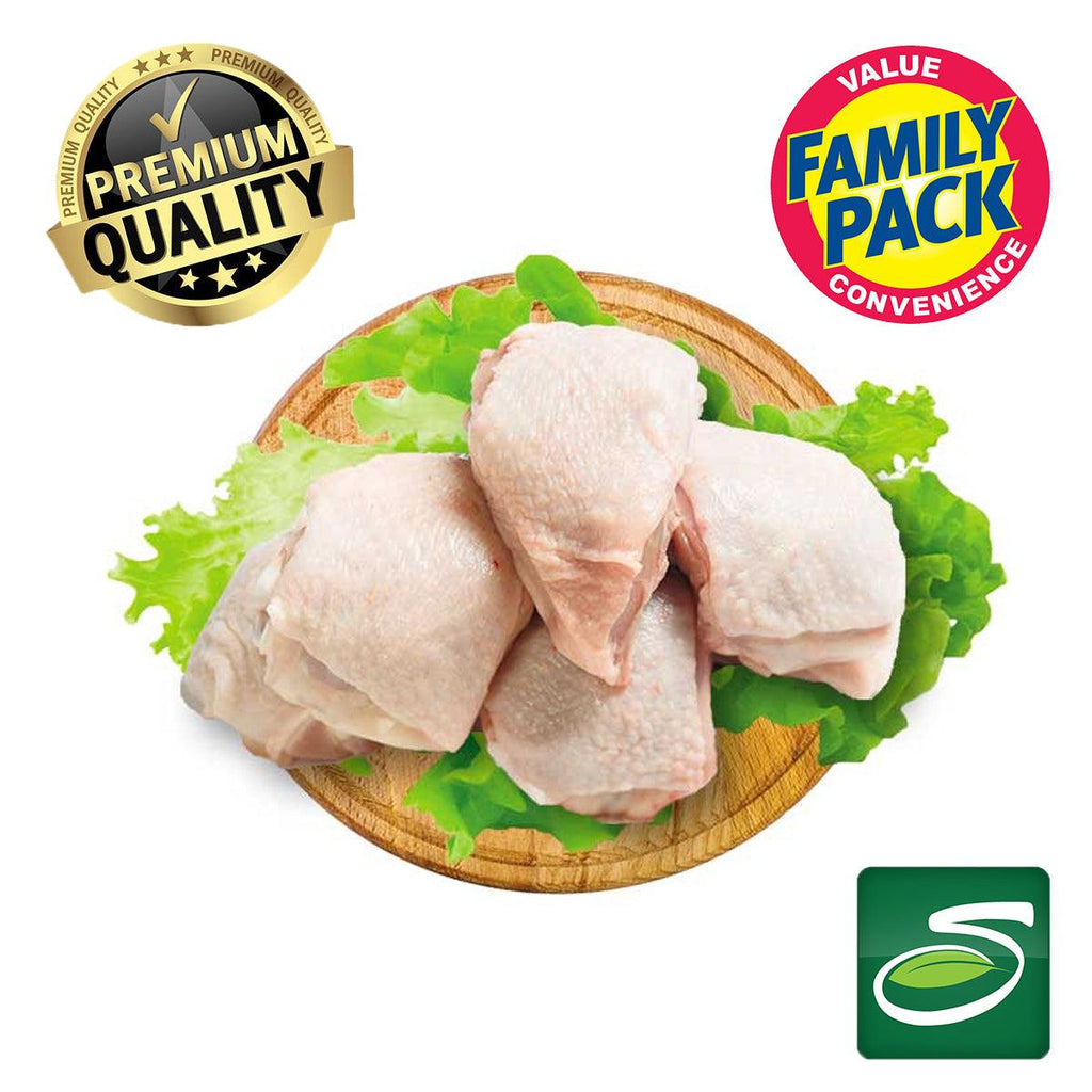 Chicken Thighs Family Pack 3.5lb Package - Seabra Foods Online