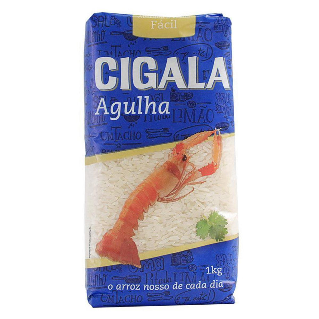 Cigala Arroz Agulha 1kg - Seabra Foods Online