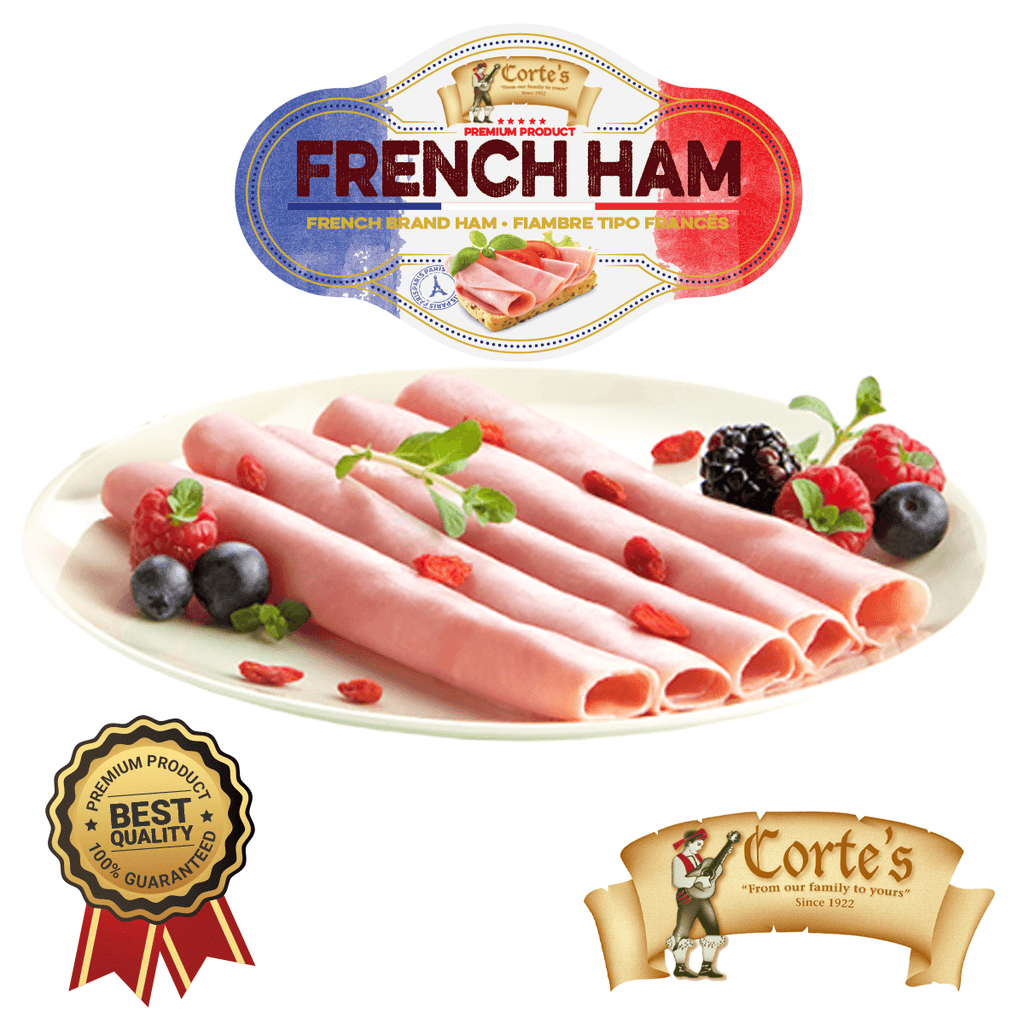 Cortes French Ham Half Pound - Seabra Foods Online
