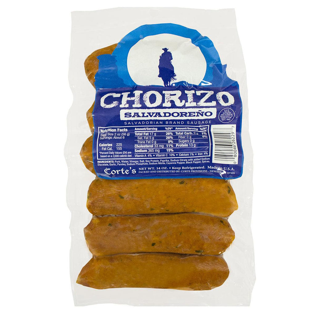 Cortes Salvadorean Chorizo 6pk - Seabra Foods Online