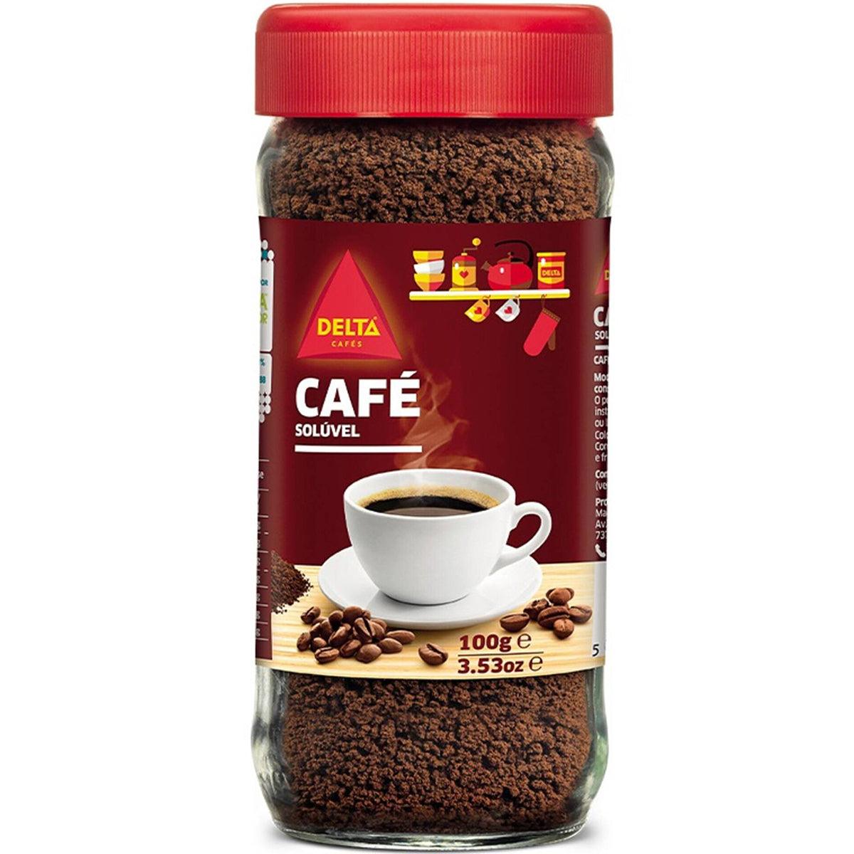 Café soluble Delta 200 g.