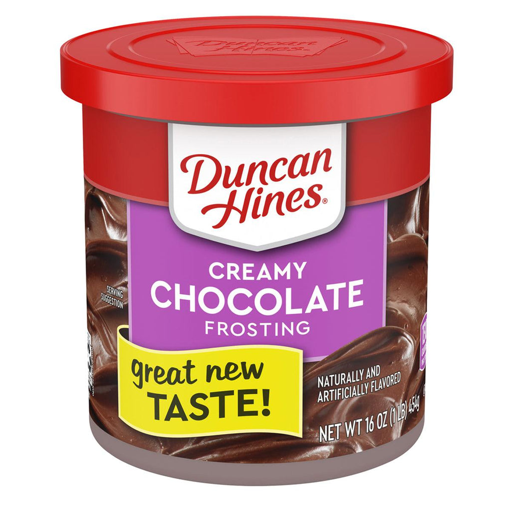 Duncan Hines Chocolate Frosting 16oz - Seabra Foods Online