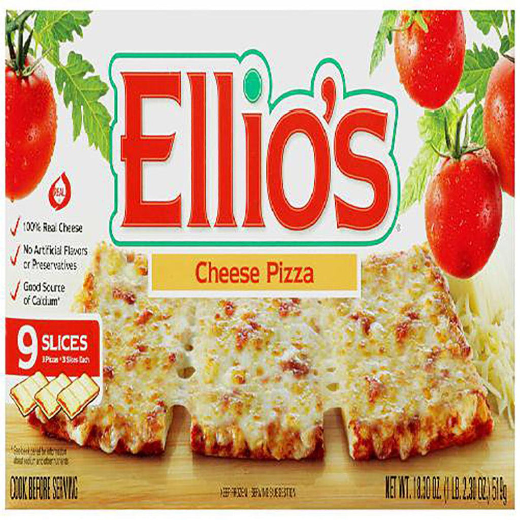 Ellios Cheese Pizza 9Slices - Seabra Foods Online