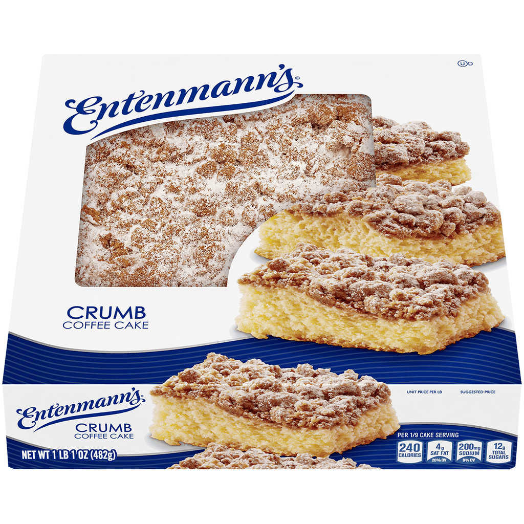 Entenmanns Crumb Coffee Cake 17oz - Seabra Foods Online