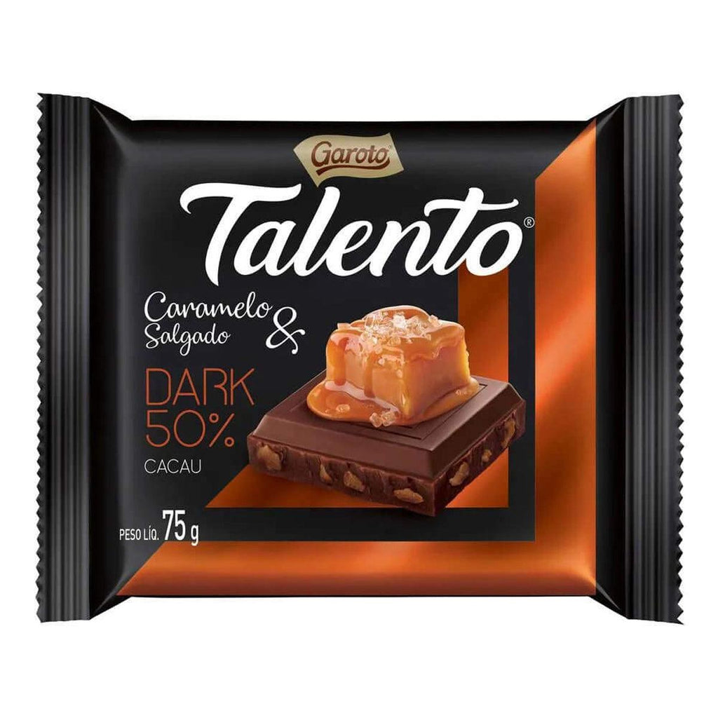 Garoto Talento Caramel Salgado Choc 2.64oz - Seabra Foods Online