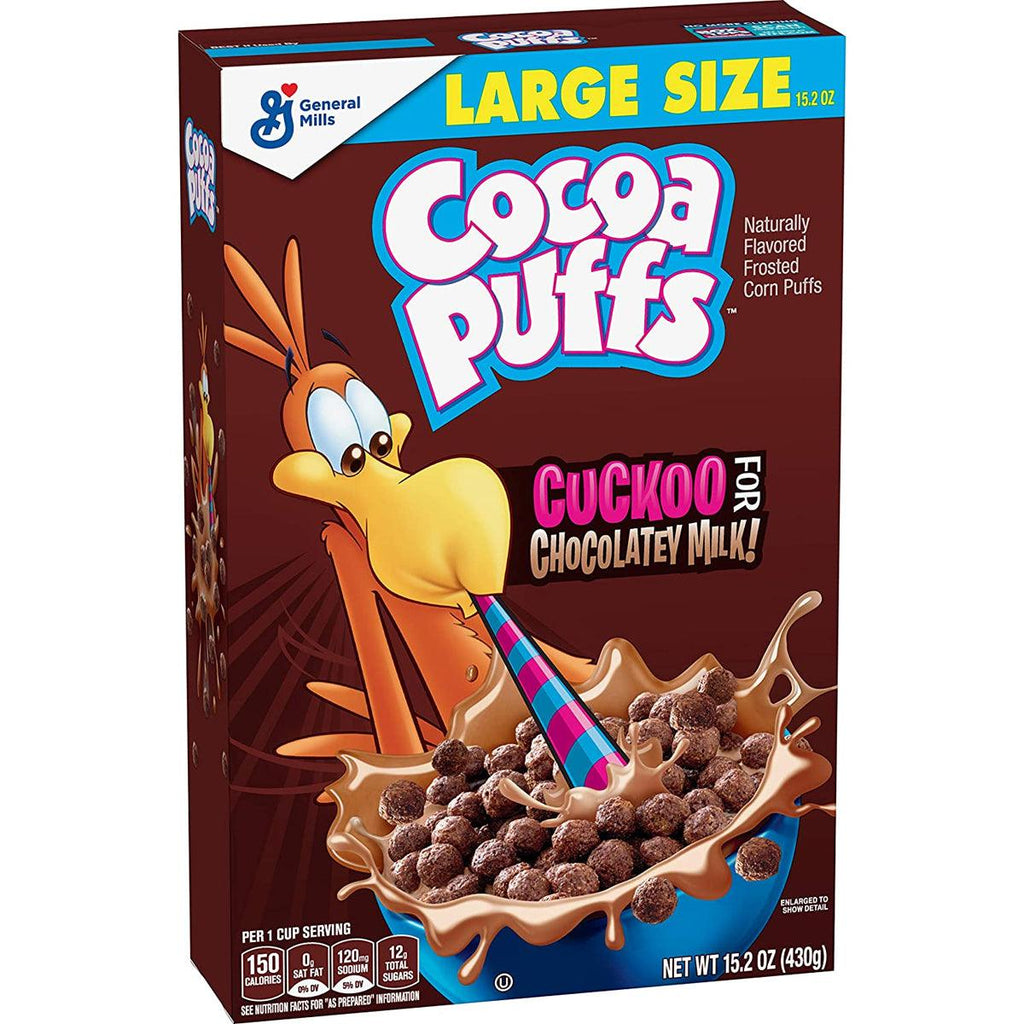 General Mills Cocoa Puffs Cereal LG 15.2 - Seabra Foods Online