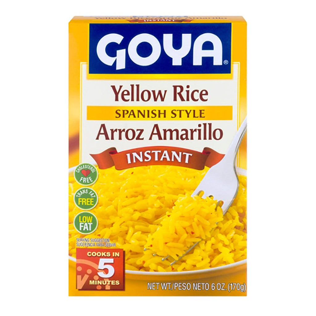 Goya Yellow Rice Instant 6oz - Seabra Foods Online
