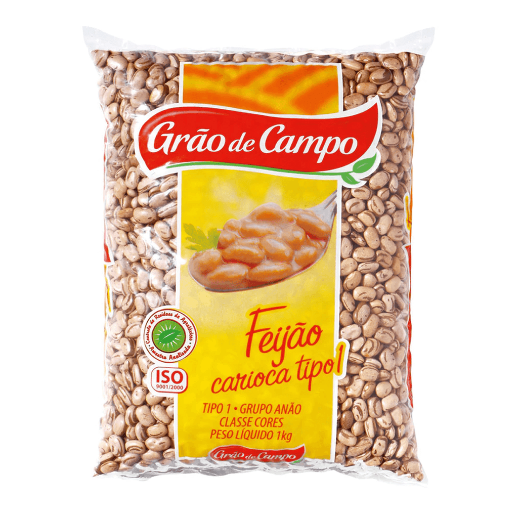 Grao de Campo Feijao Carioca 2.2lb - Seabra Foods Online
