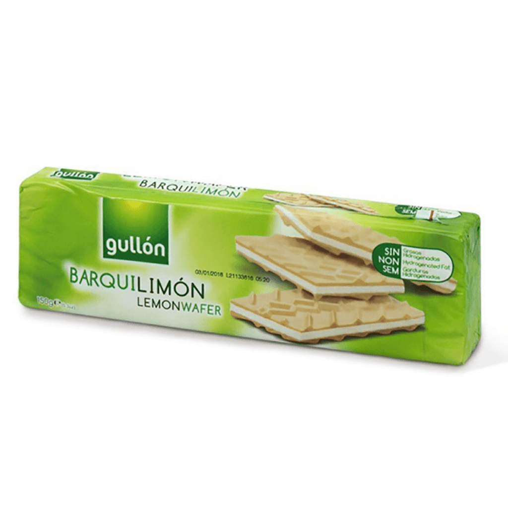 Gullon Lemon Wafers 5.3 oz - Seabra Foods Online