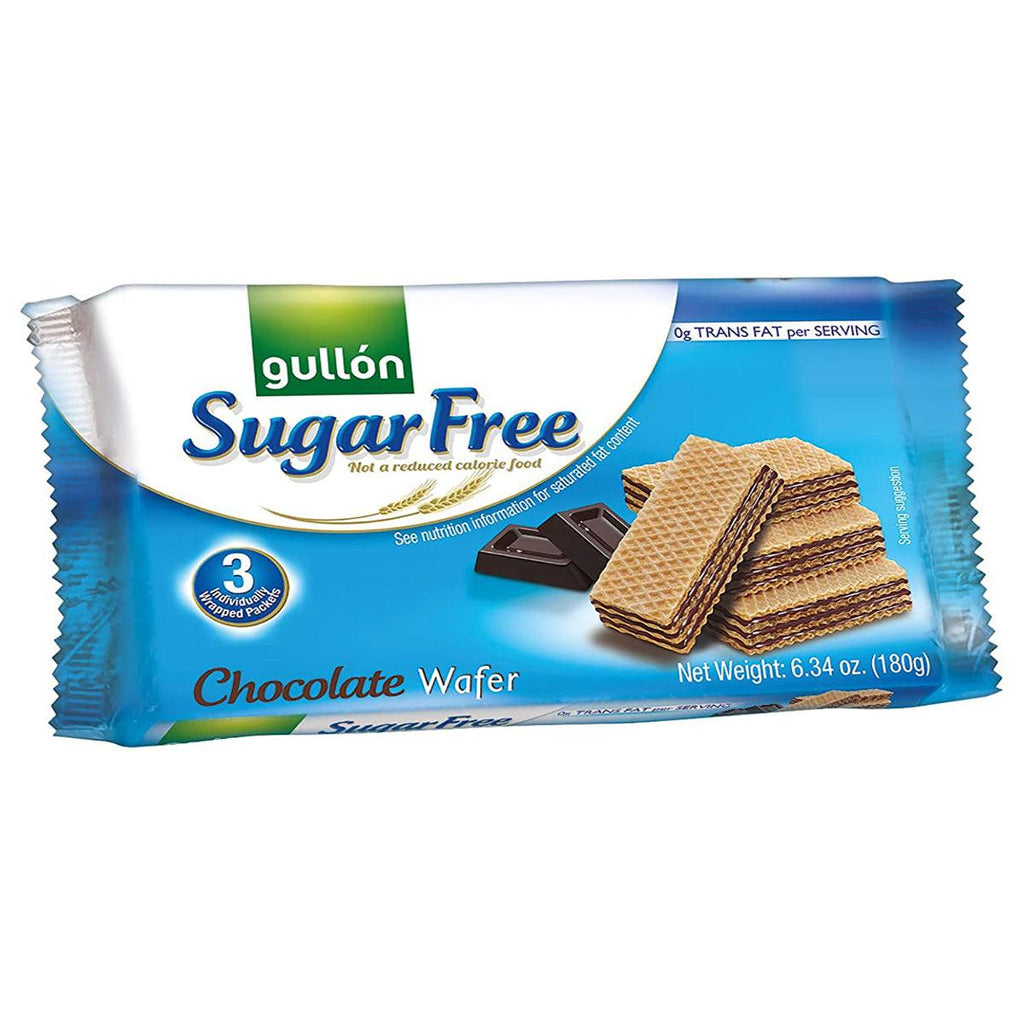 Gullon SF Chocolate Wafer 7.4 oz - Seabra Foods Online