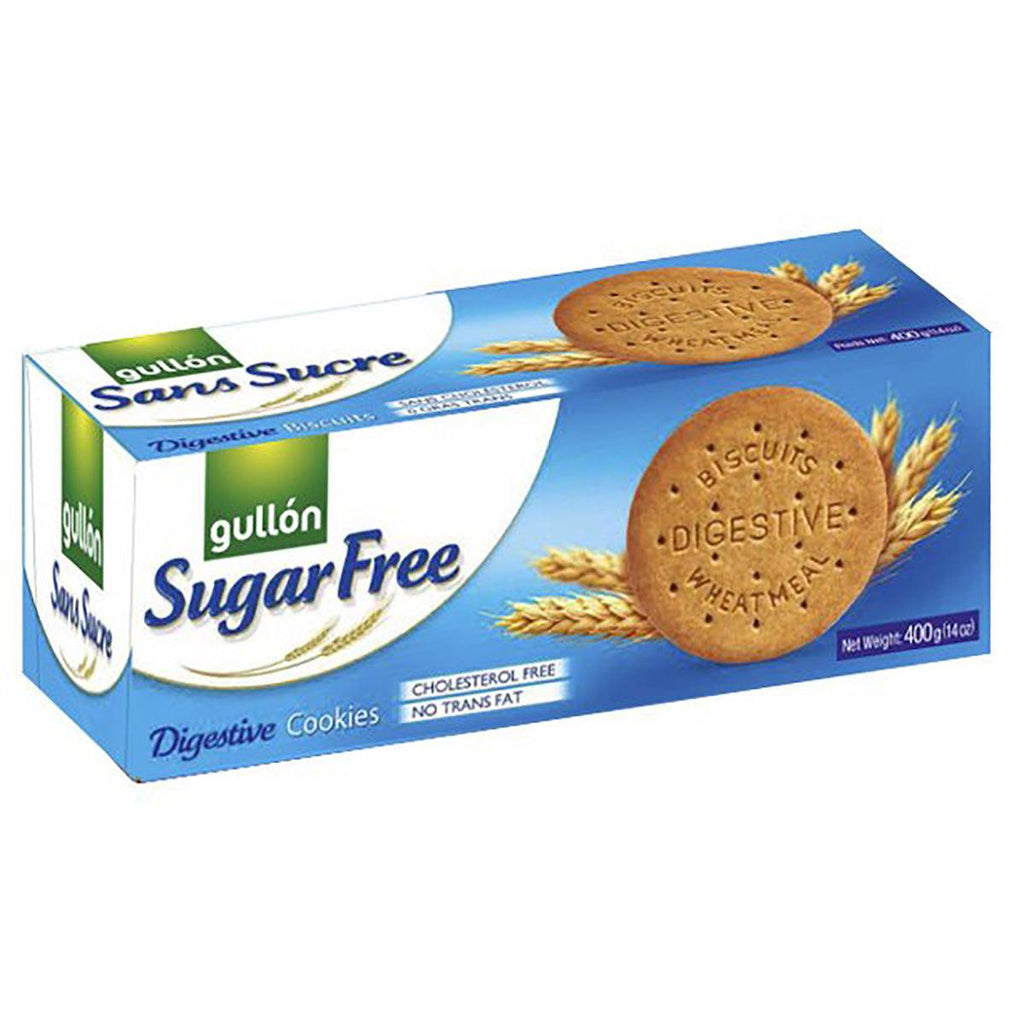 Gullon Sugar Free Digestive 14 oz - Seabra Foods Online