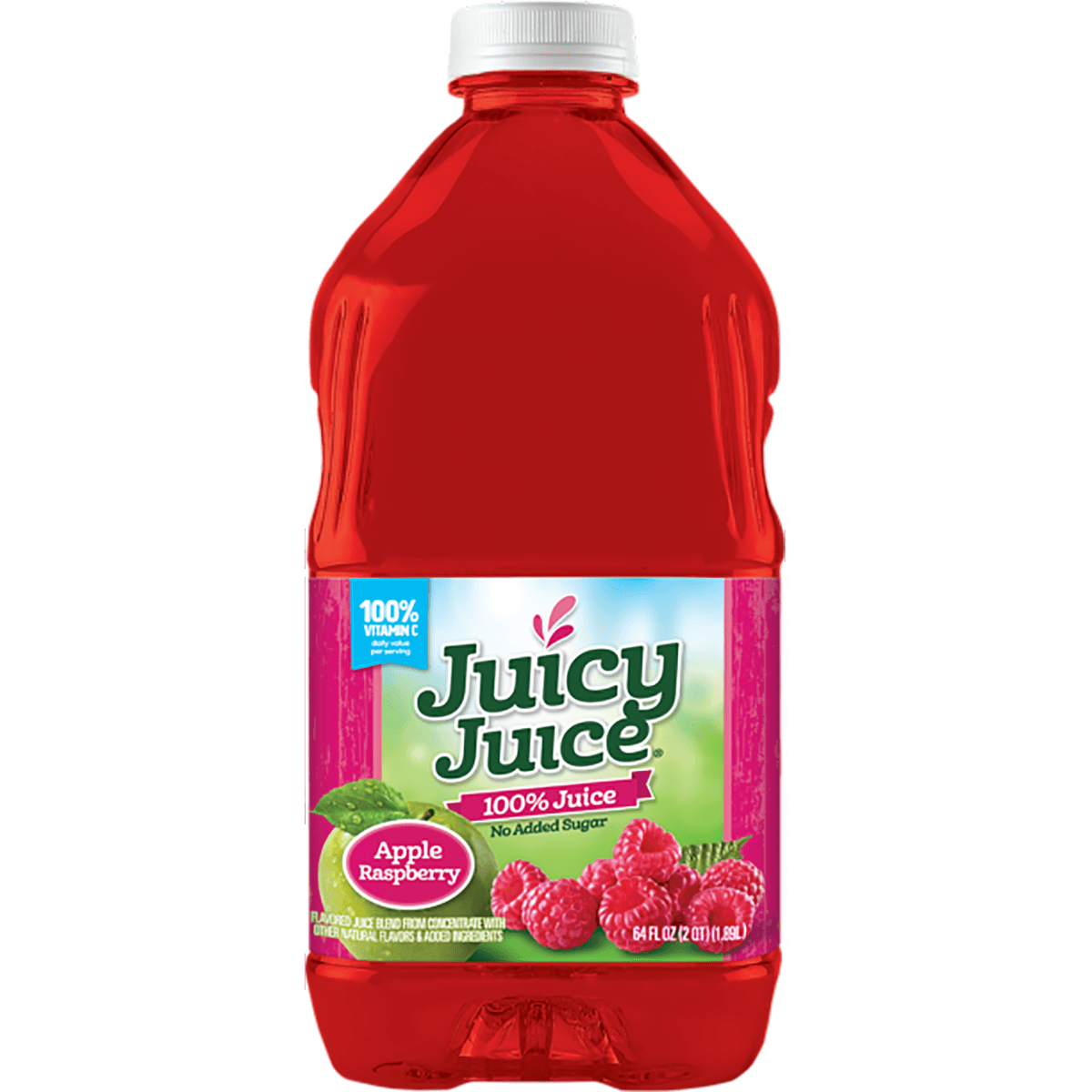 Juice Juicy 100%Apple/Raspberry 64floz – Seabra Foods Online