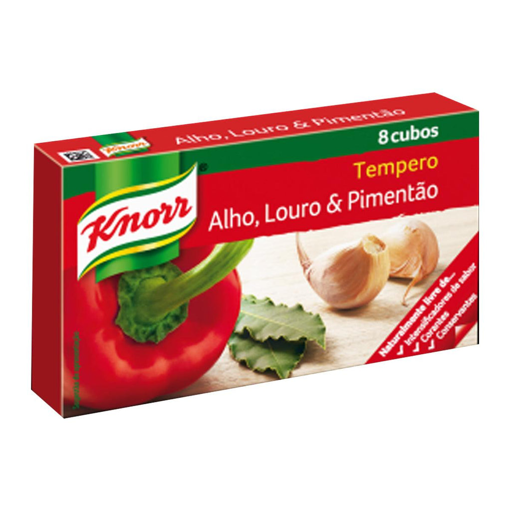 Knorr Tempero Alho Louro Pimentao 2.53oz - Seabra Foods Online