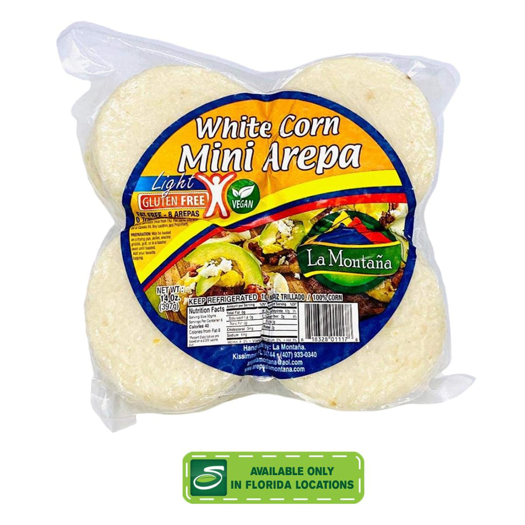 La Montana Arepa Mini 14oz - Seabra Foods Online