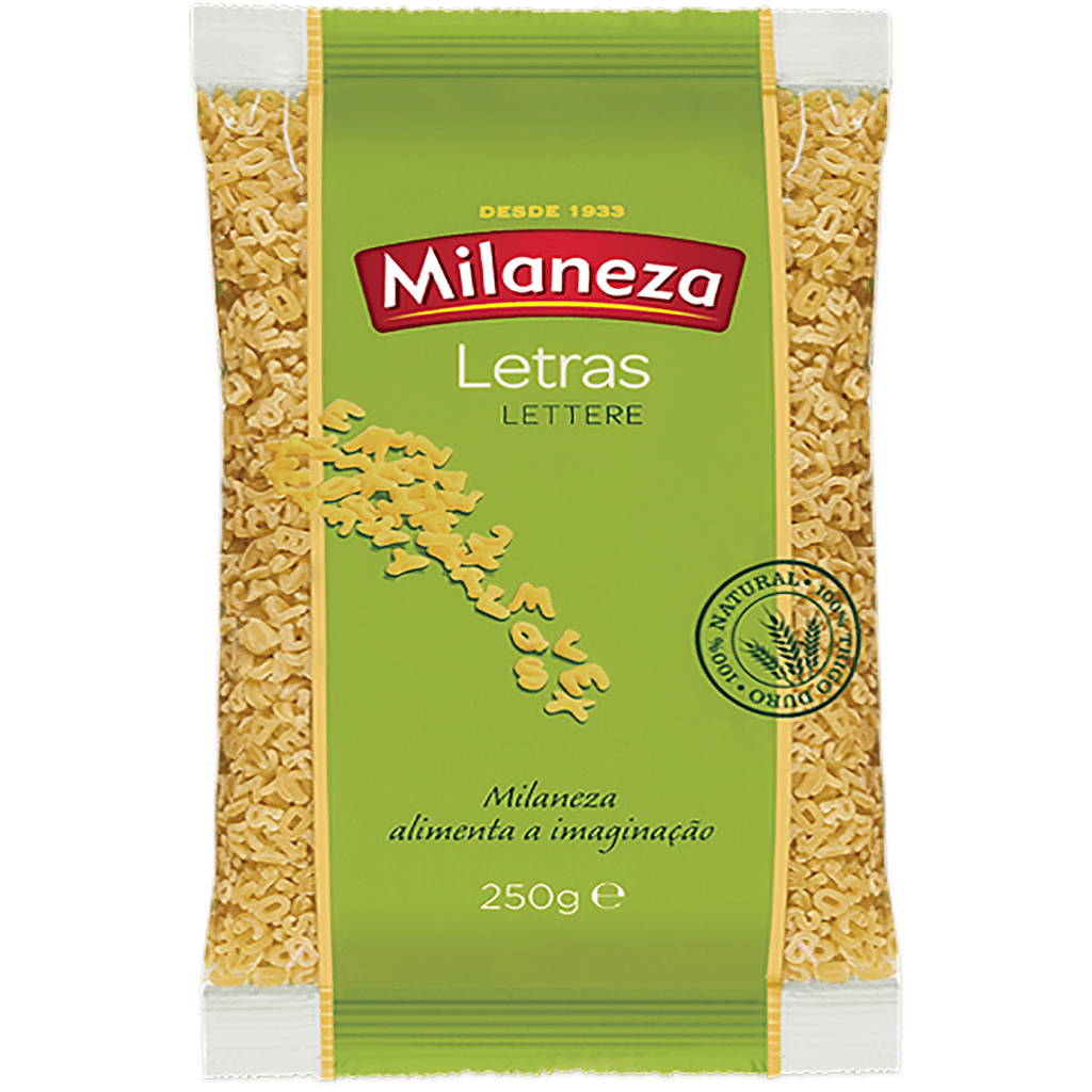 Milaneza Letras 8.8 oz - Seabra Foods Online