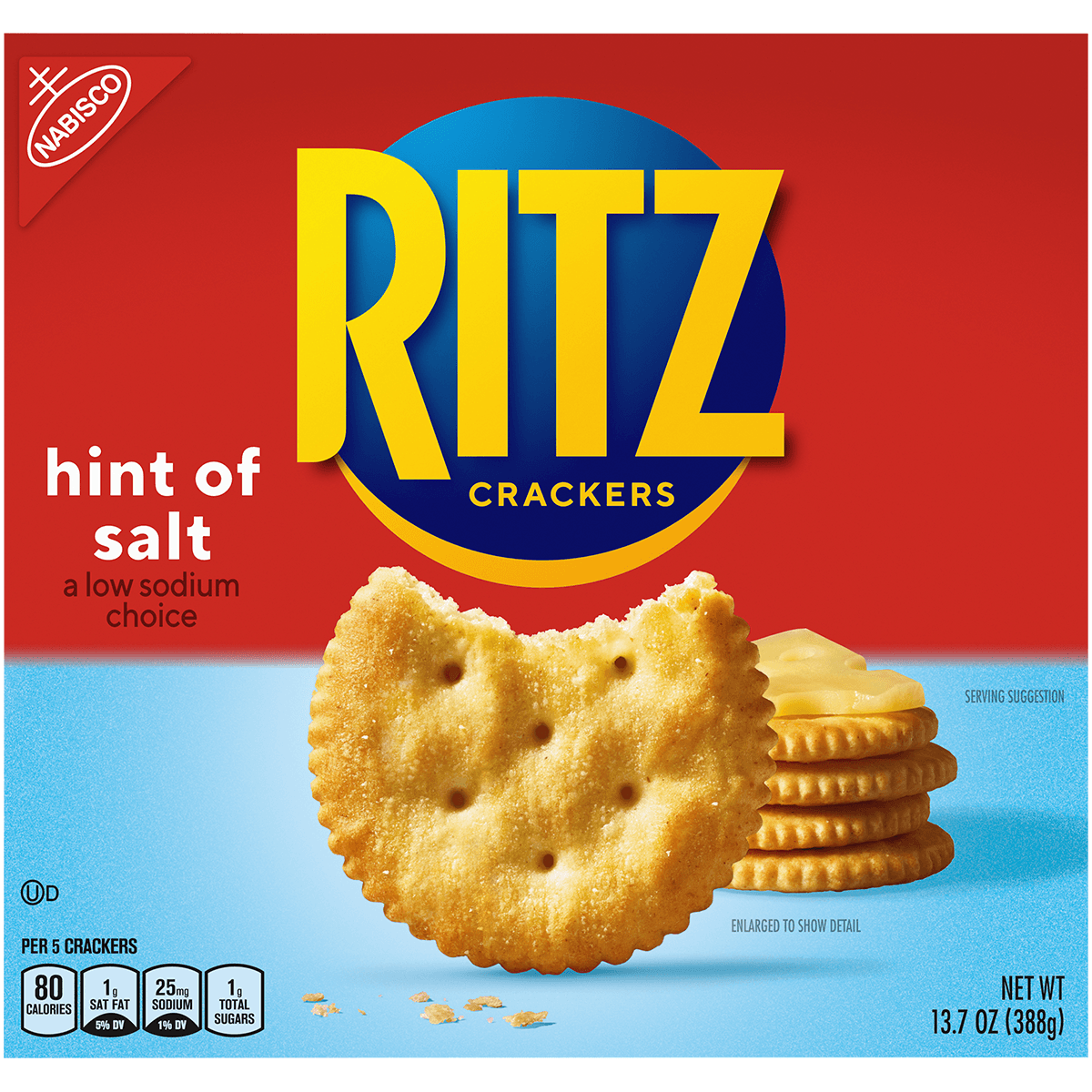 Nabisco Ritz Hint of Salt Crackers 388g – Seabra Foods Online