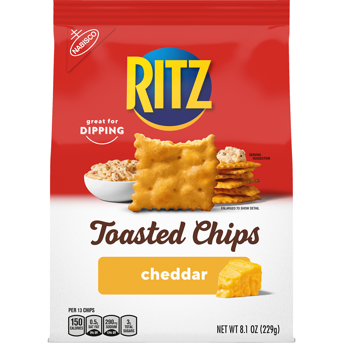 Nabisco Ritz Toasted Chips Cheddar – Seabra Foods Online