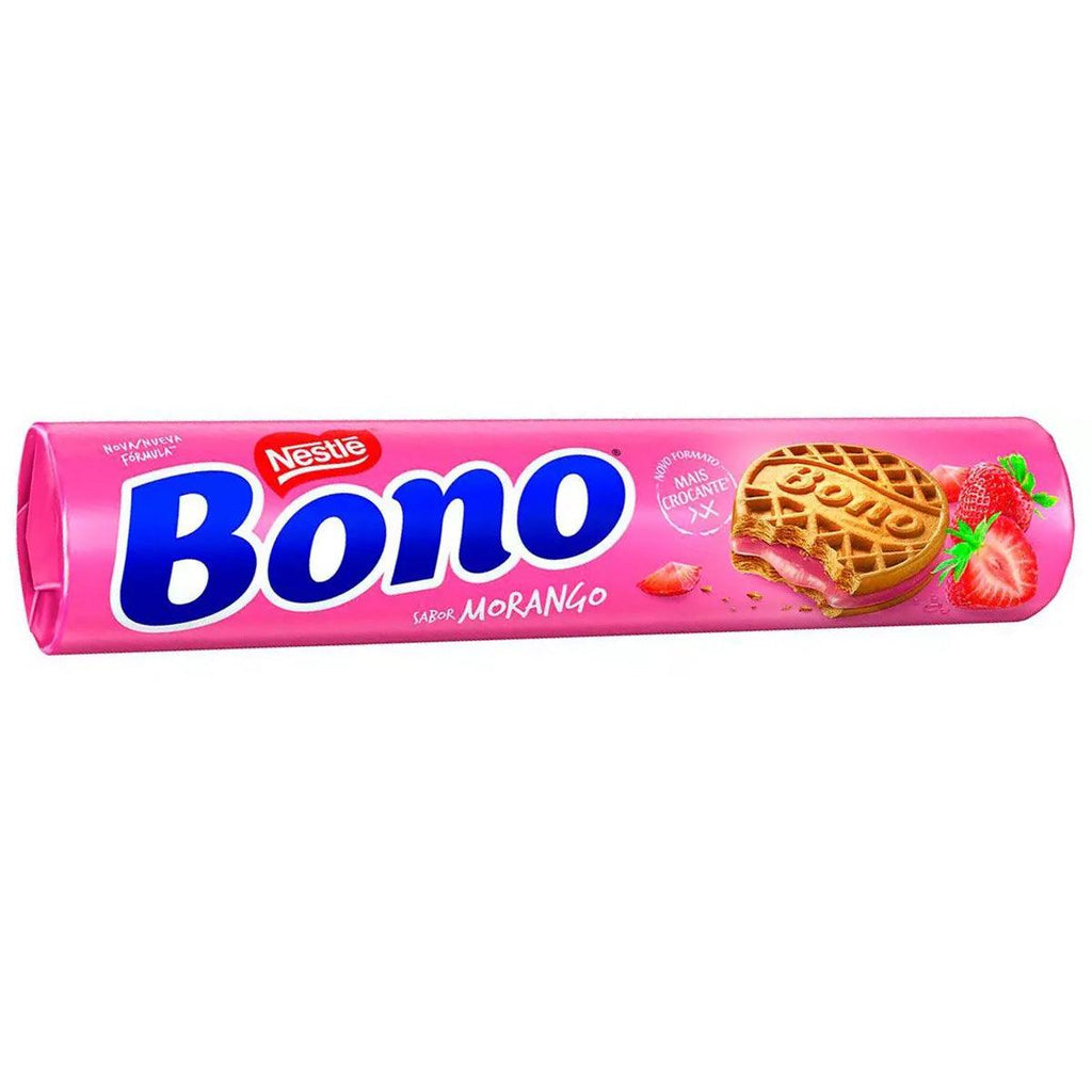 Nestle Bono Biscoito Recheado Morango - Seabra Foods Online
