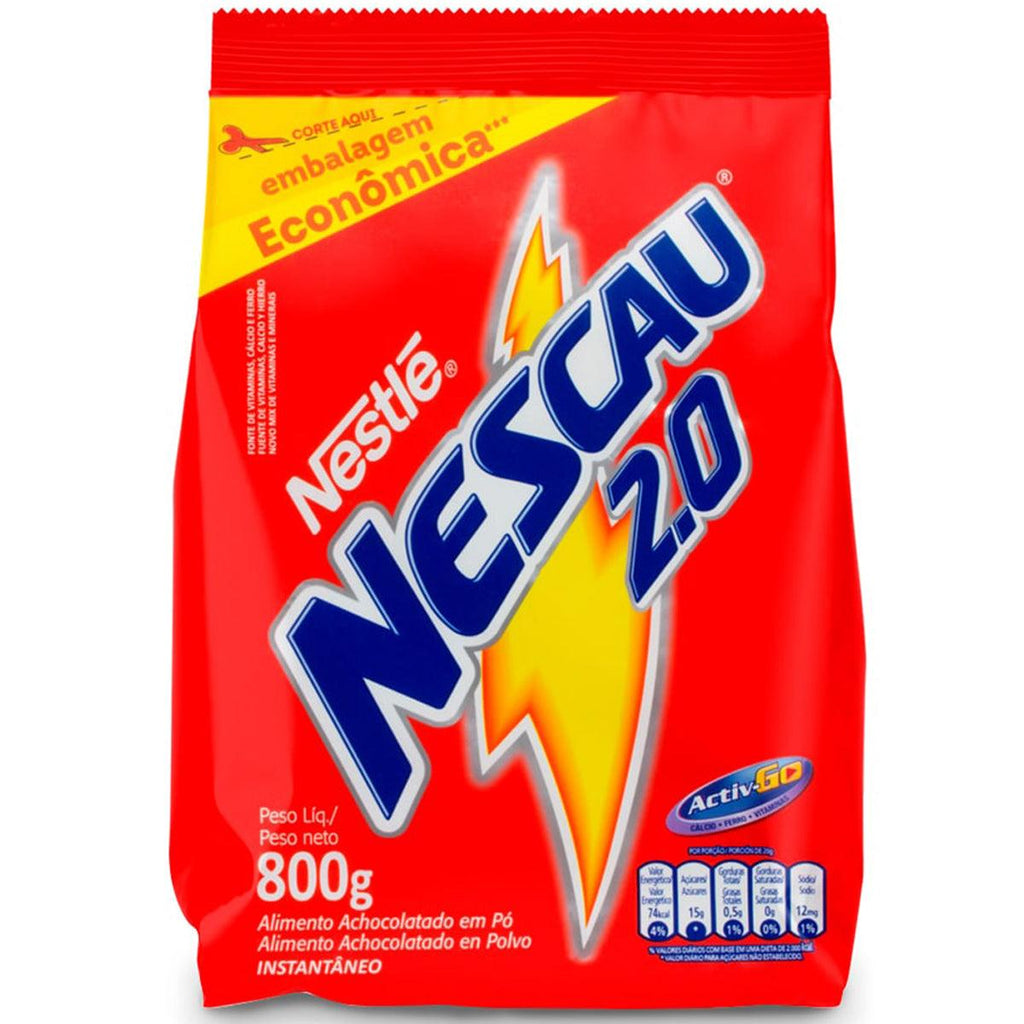 Nestle Nescau 2.0Pack Economico 800g - Seabra Foods Online