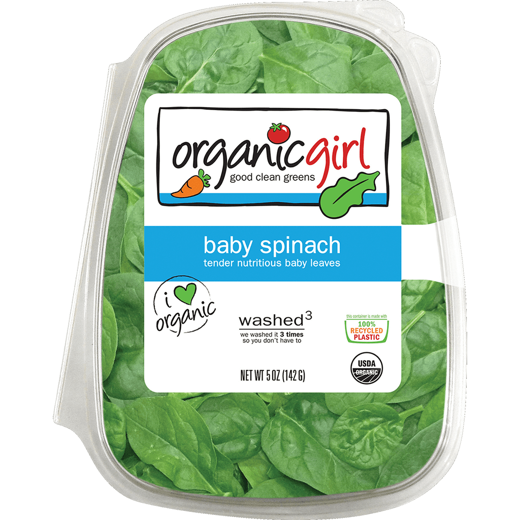 Organic Girl Baby Spinach Bag 5oz - Seabra Foods Online