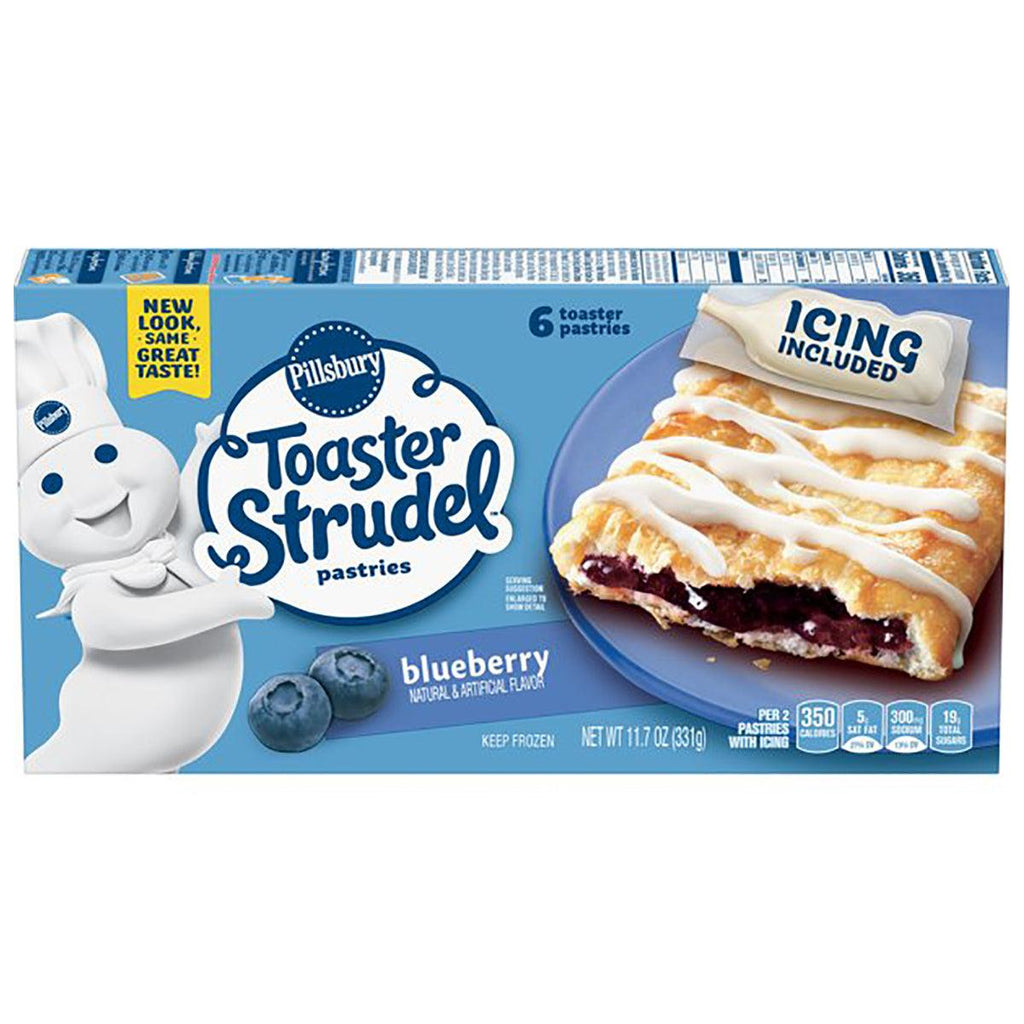 Pillsbury Blueberry Toaster Strudel 11.7 - Seabra Foods Online