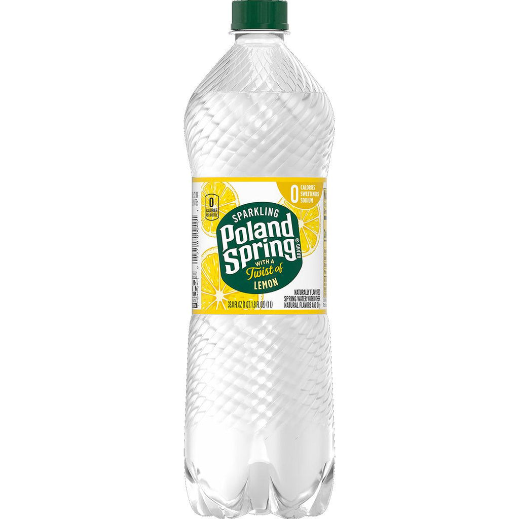 Poland Spring Spark Lemon Water - Seabra Foods Online