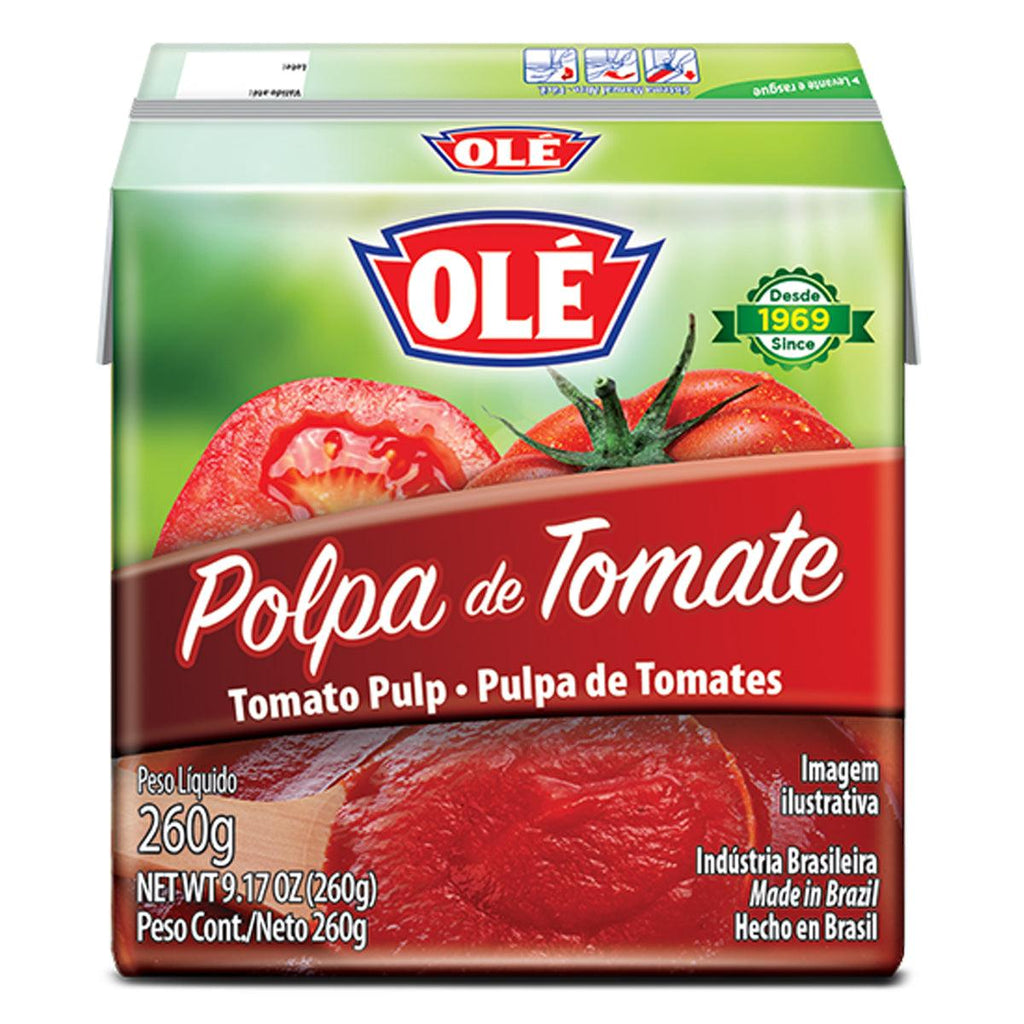 Polpa de Tomate Ole 260g - Seabra Foods Online