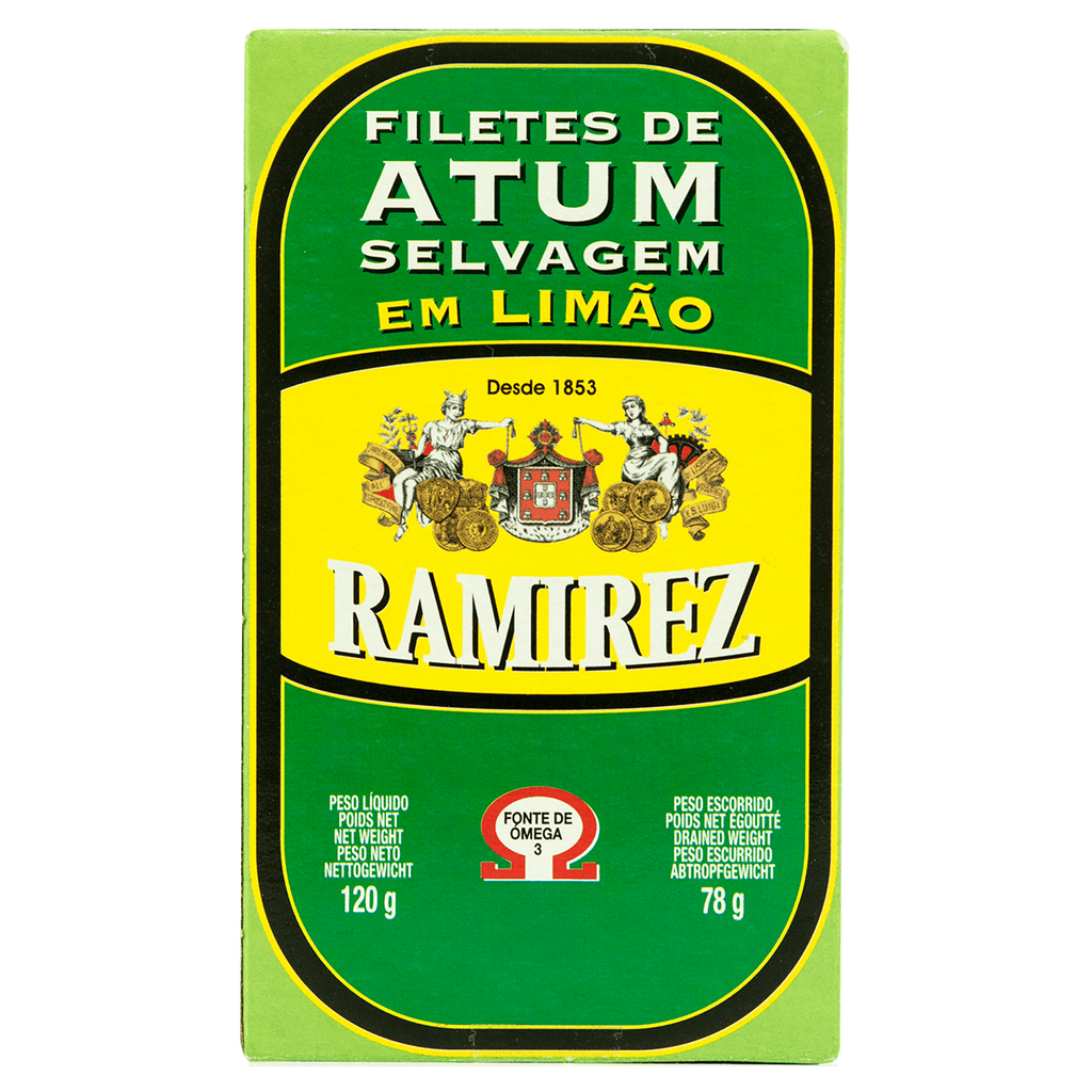 Ramirez Filete Atum c/Limao 4.22 oz - Seabra Foods Online