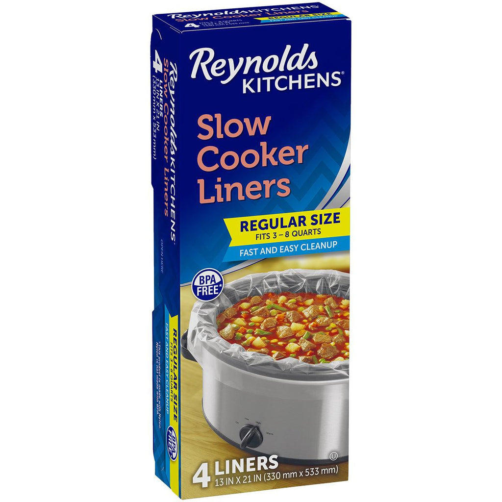 Reynolds Slow Cookers Liners 4ct - Seabra Foods Online