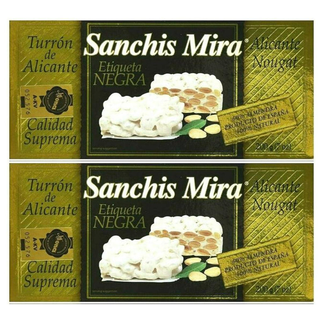 Sanchis Mira Spc. Almonds Turron 14oz - Seabra Foods Online