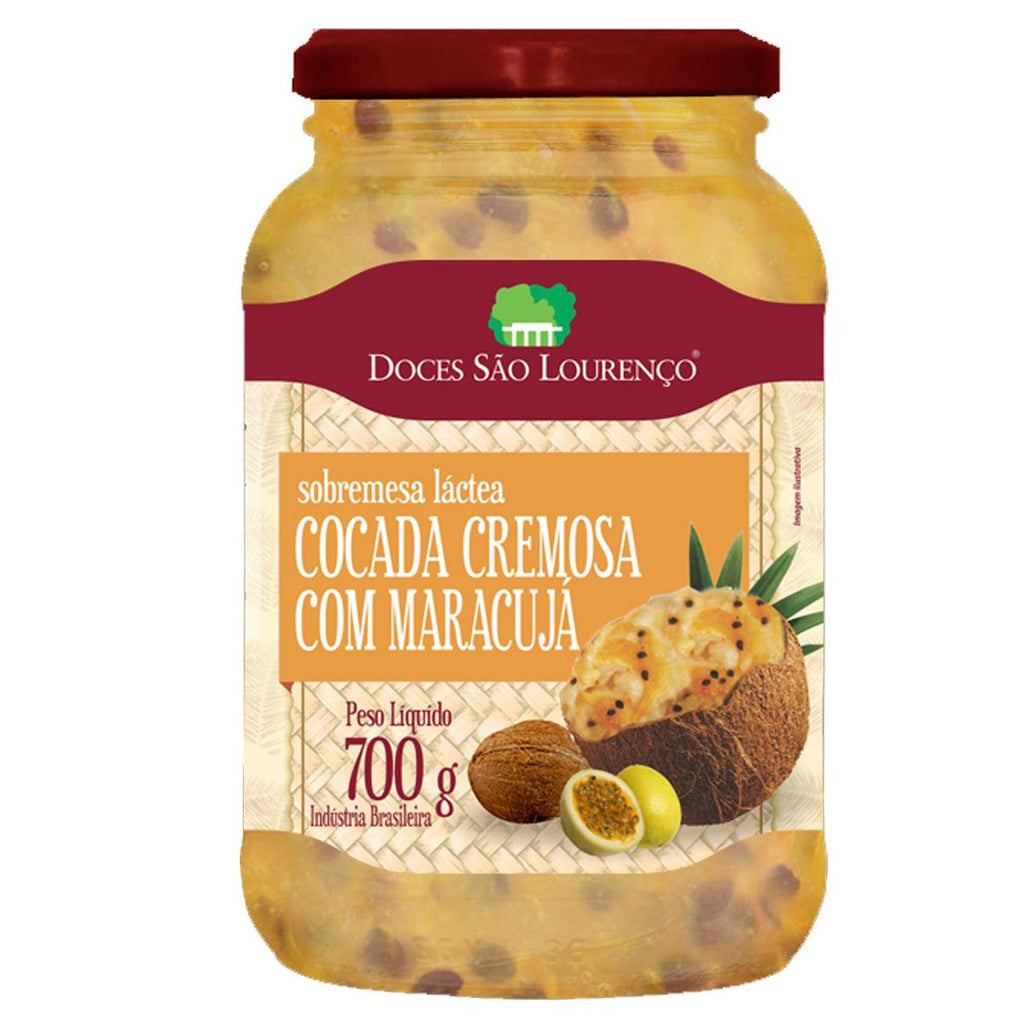 Sao Lourenco Cocada Cremosa C/Maracuja 2 - Seabra Foods Online