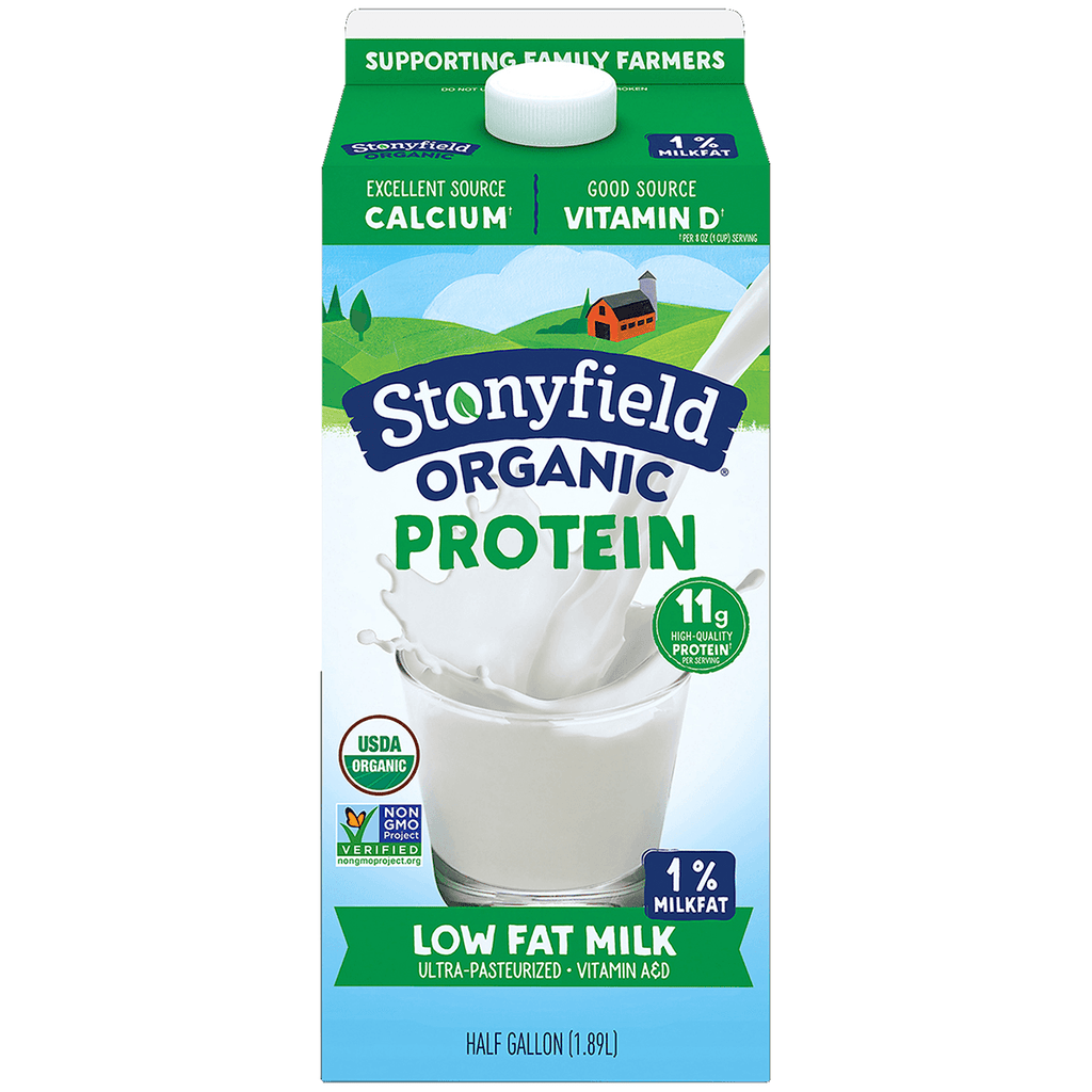 Stonyfield Organic Low Fat Milk - Seabra Foods Online