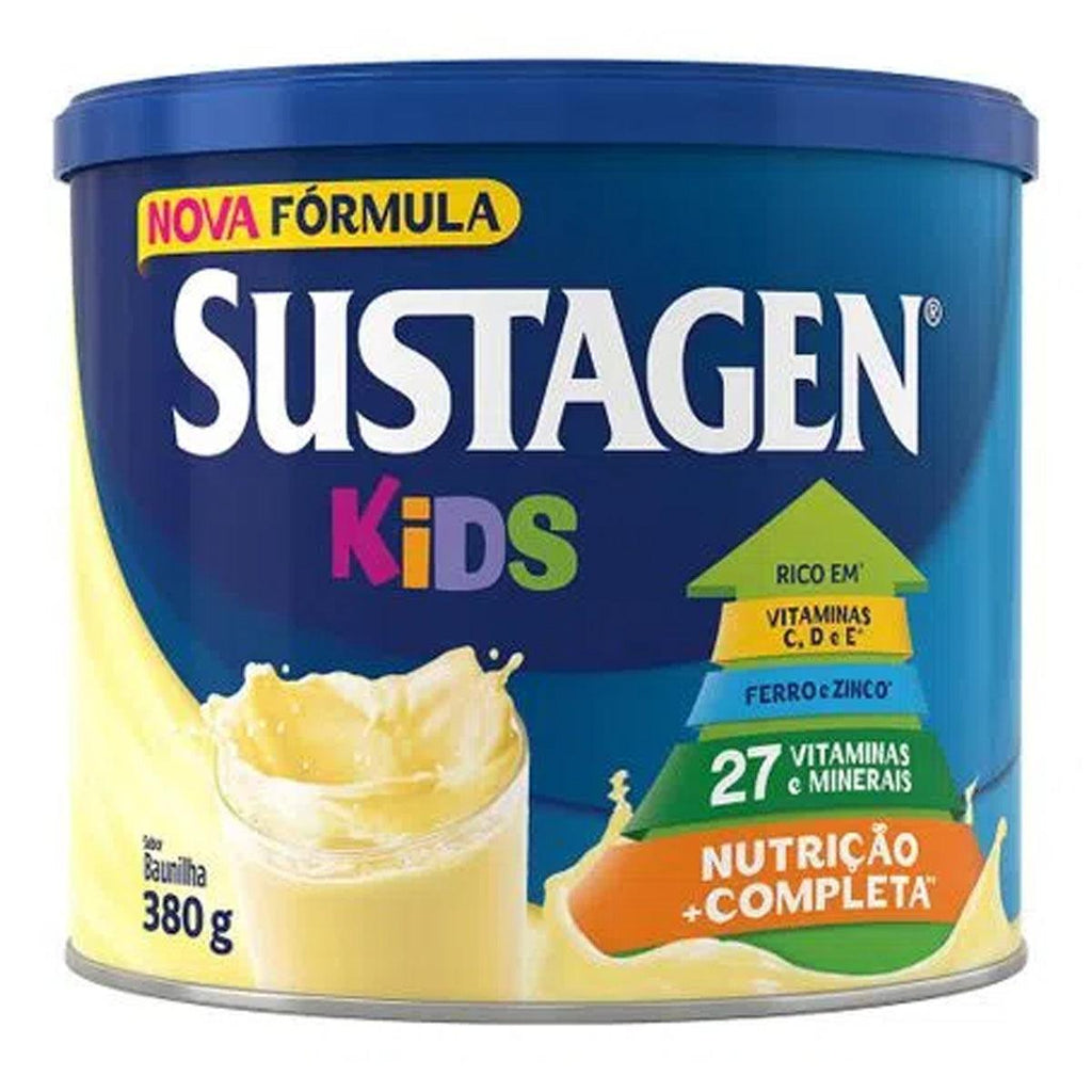 Sustagem Kids Vanilla Mix 380g - Seabra Foods Online