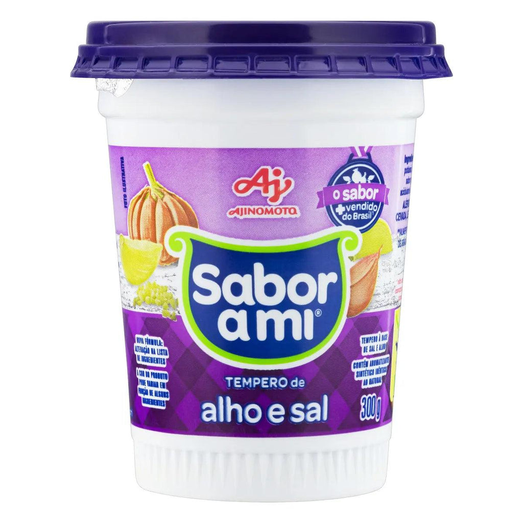 Tempero Pronto Alho e Sal Ajinomoto 300g - Seabra Foods Online