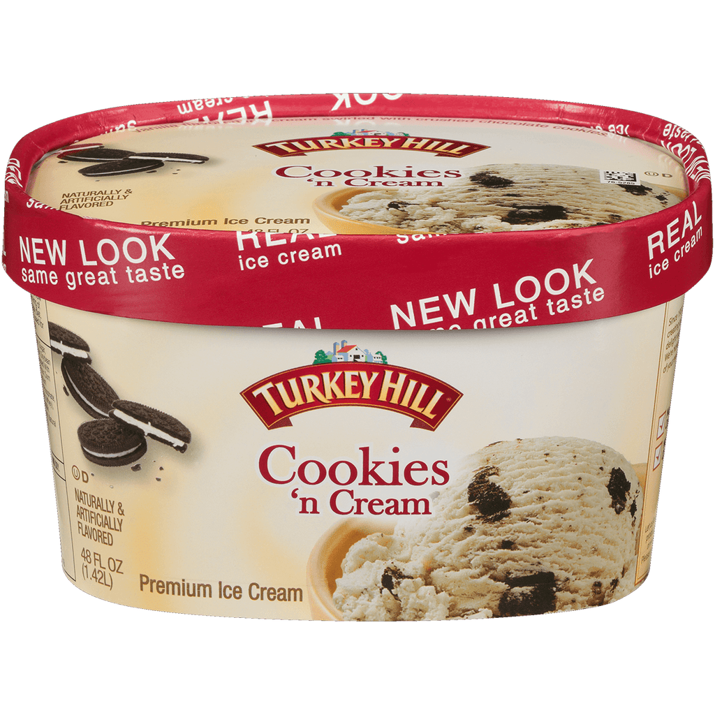 Turkey Hill Cookies N Cream IC - Seabra Foods Online