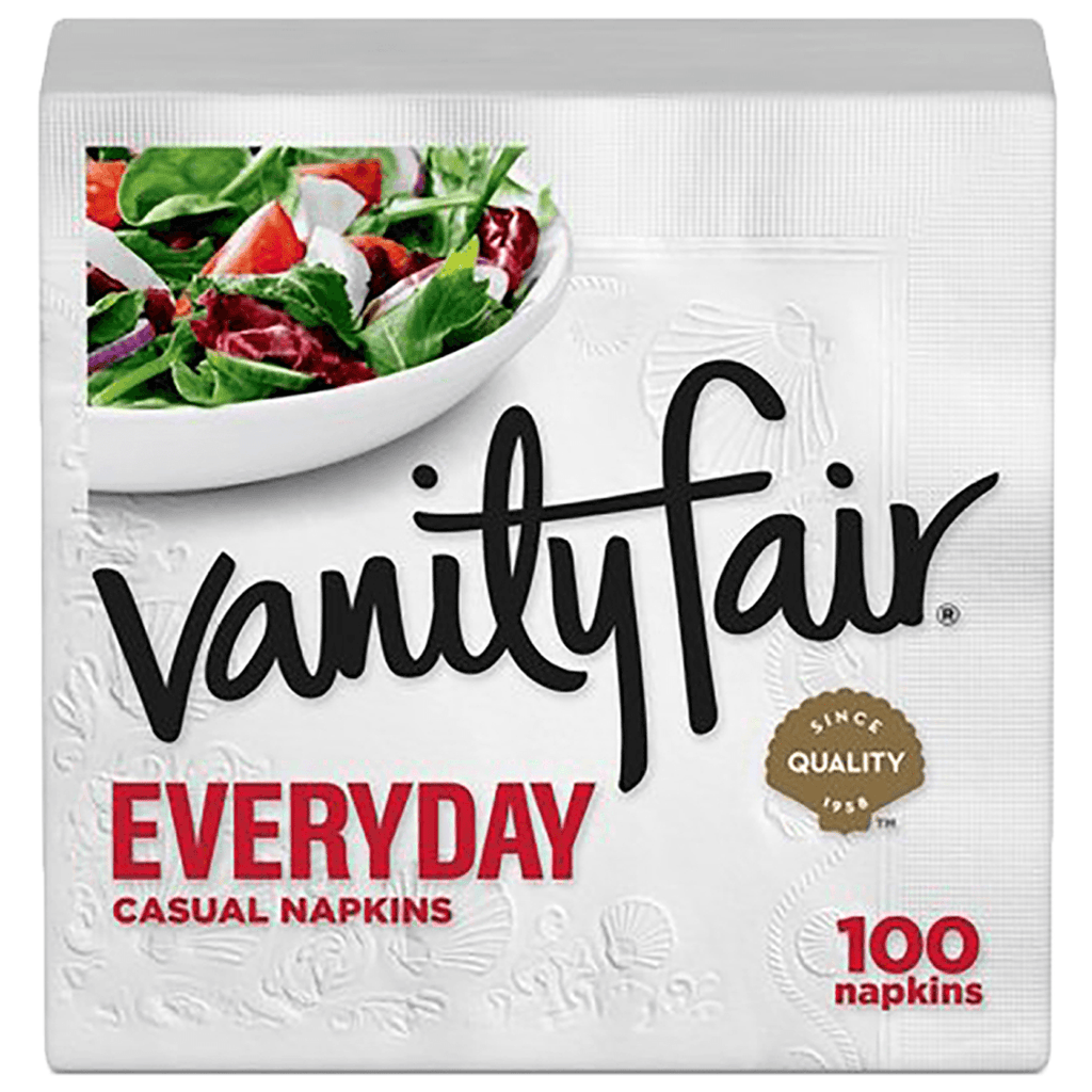 Vanity Fair Everyday Napkins 100ct - Seabra Foods Online